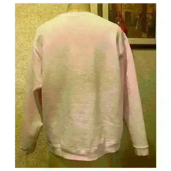 Women's Vintage Love Wildwood New Jersey Pink Crewneck Sweatshirt Size 1X - Picture 4 of 6